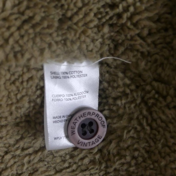 Weatherproof Vintage Camo Jacket Fleece Lined Men's Medium NWOT - Picture 11 of 13